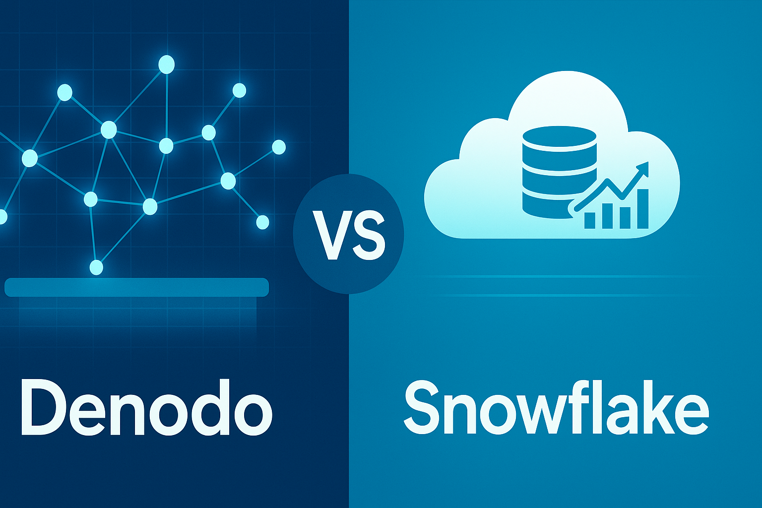 Denodo vs snowflake