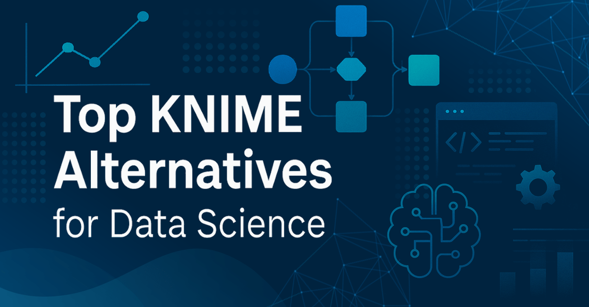 Graphic depicting the best knime competitors